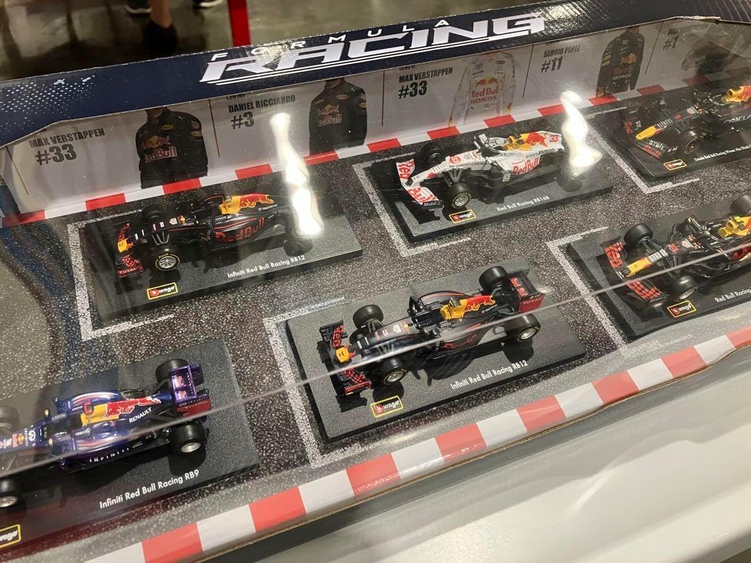 1/43 Scale Red Bull Racing 6-Pack 🚗🏎️